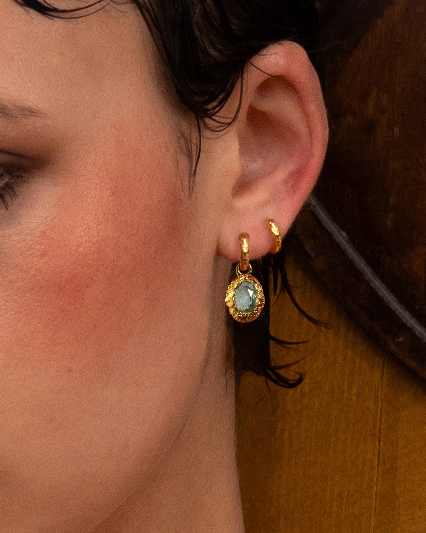December Birthstone Earrings - Topaz