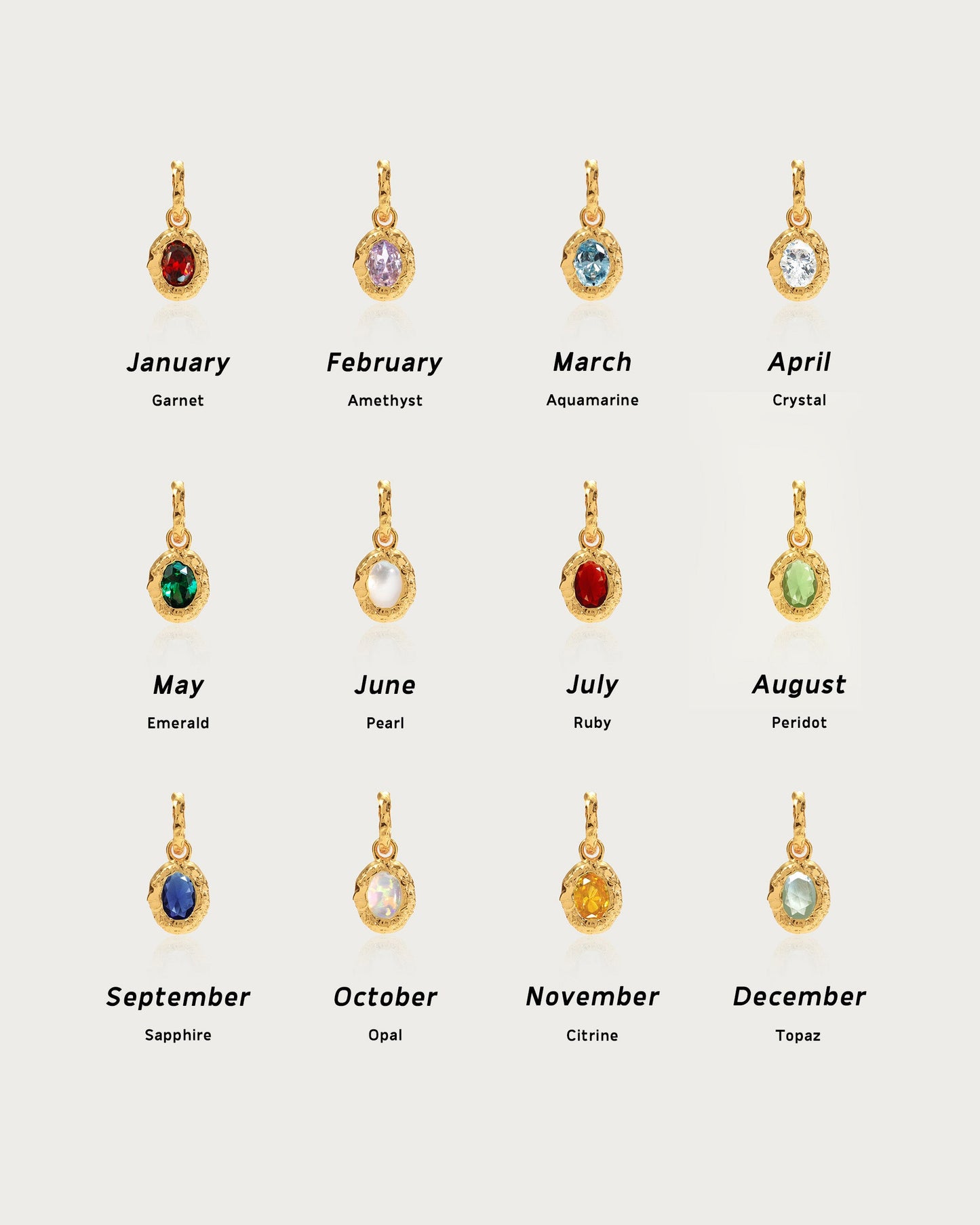 July Birthstone Earrings - Ruby