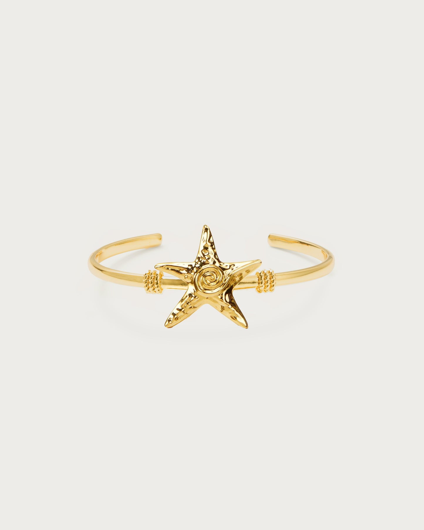Gold Starfish Bangle