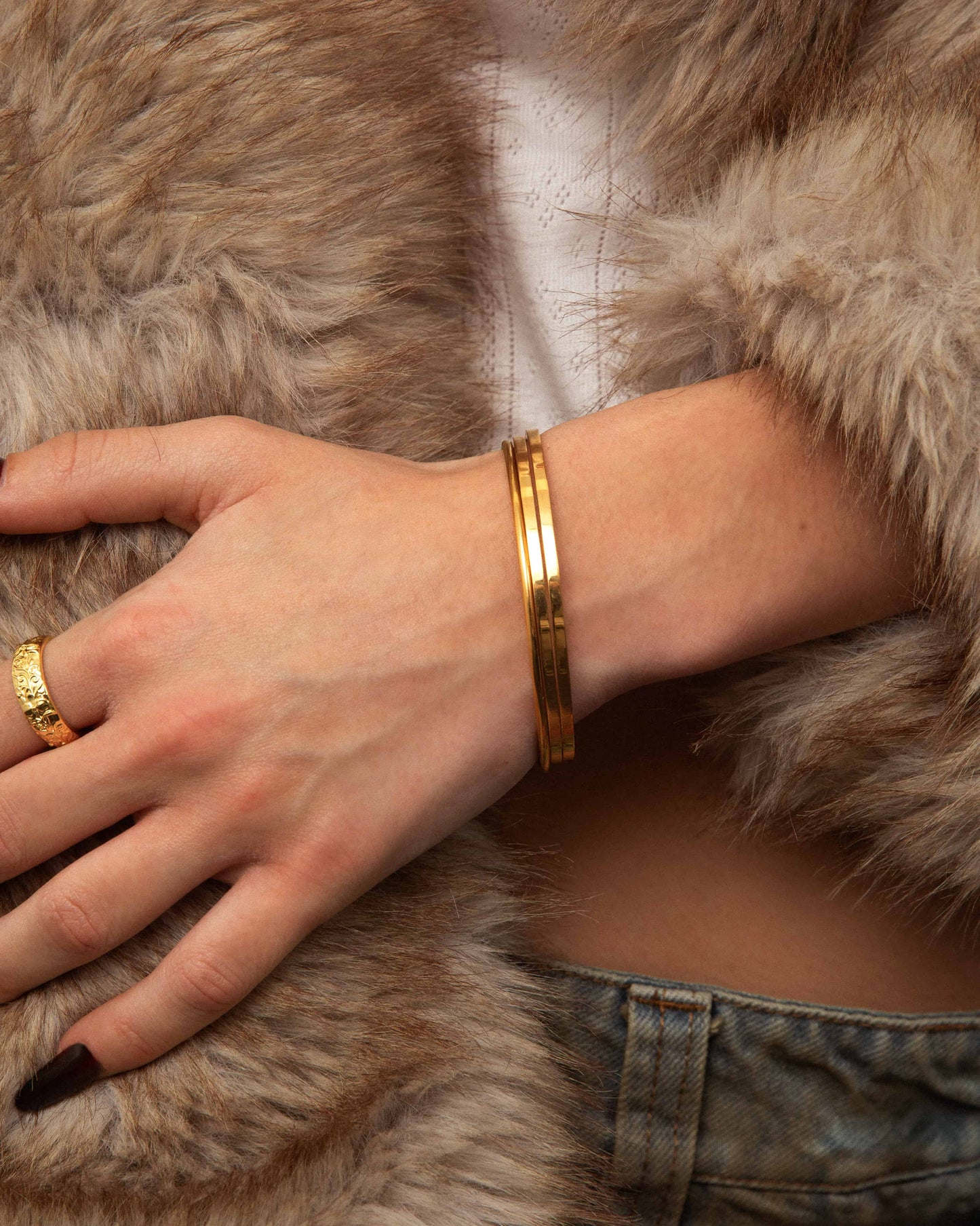 Golden Class Bangles