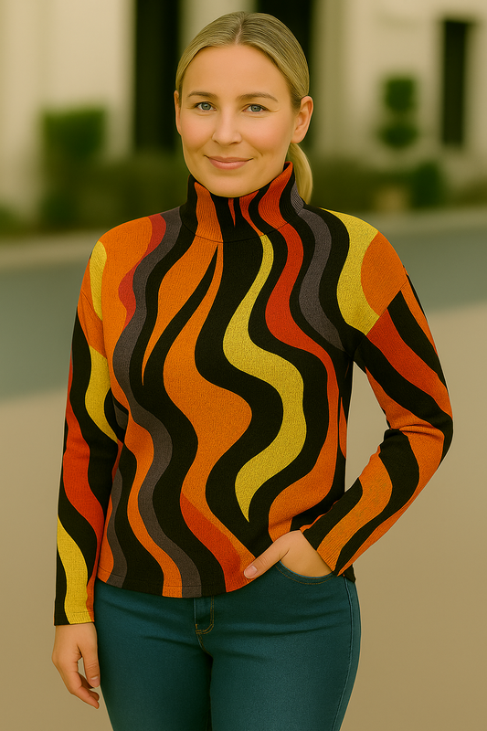 Striped Colourful Sweater