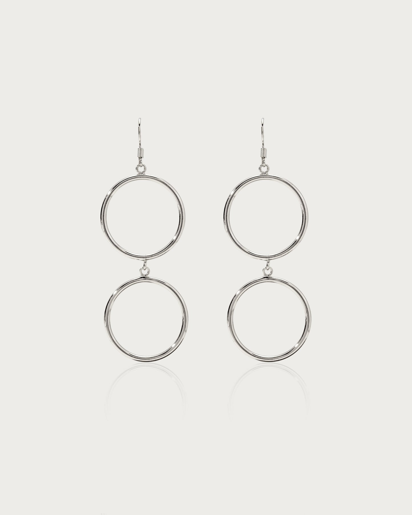 Loop Earrings In Silver