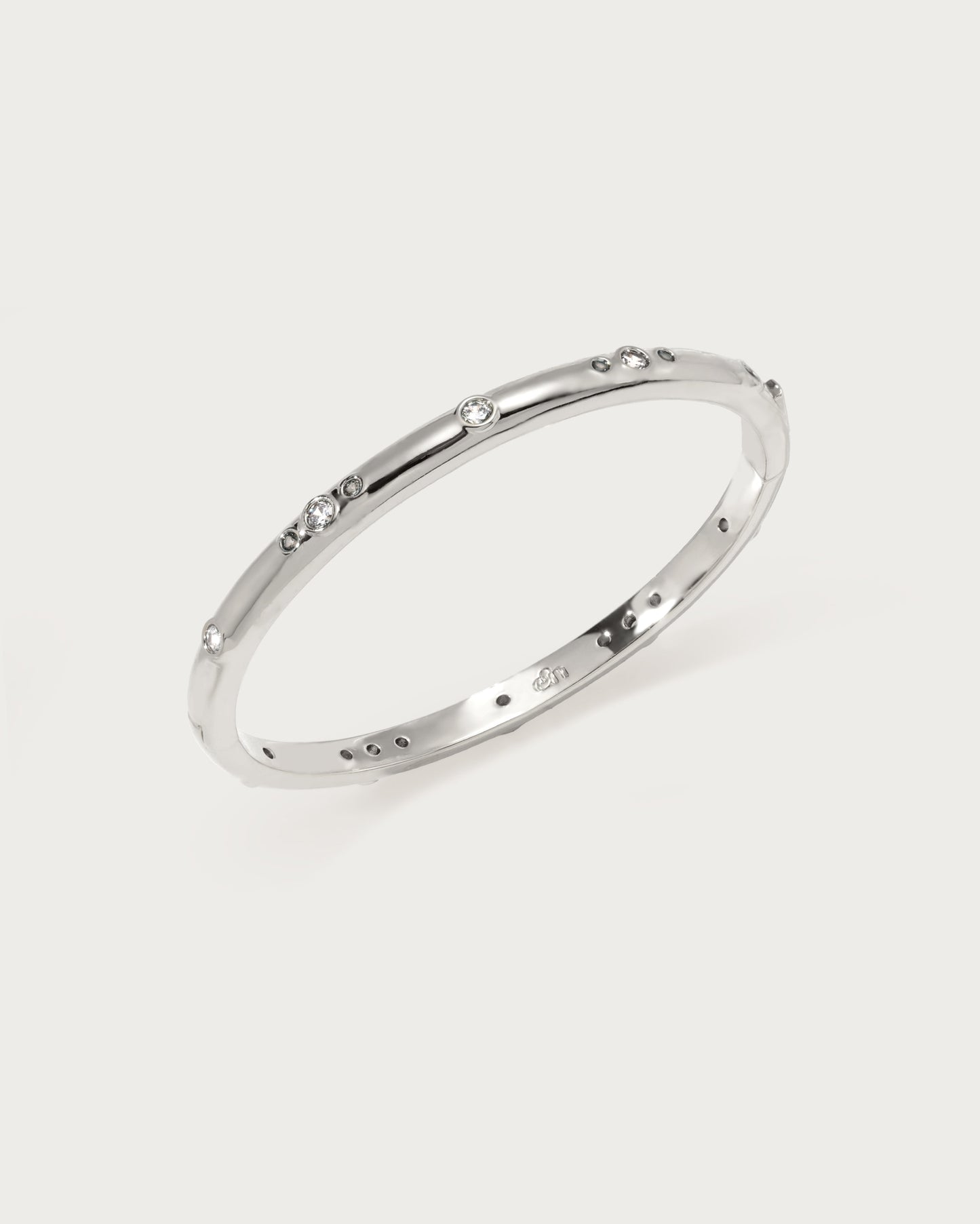 Dustlight Single Bangle in Silver