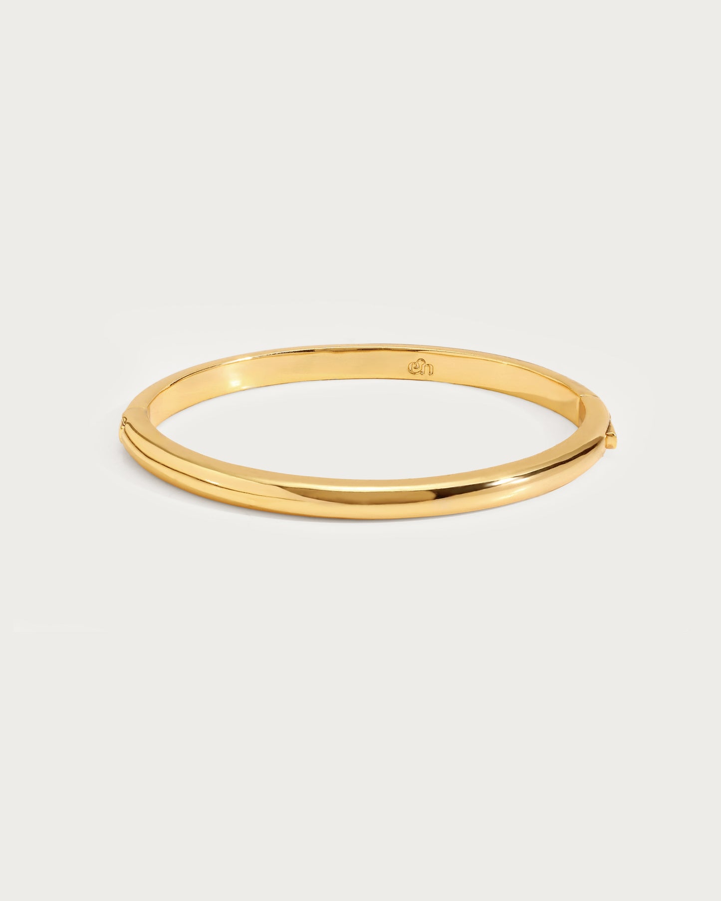 Dustlight Plain Bangle in Silver