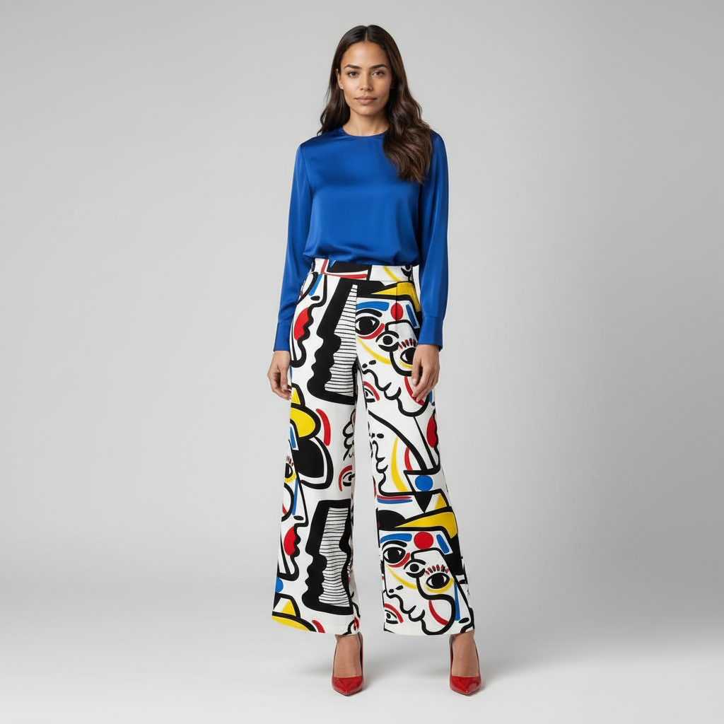 Painted trousers