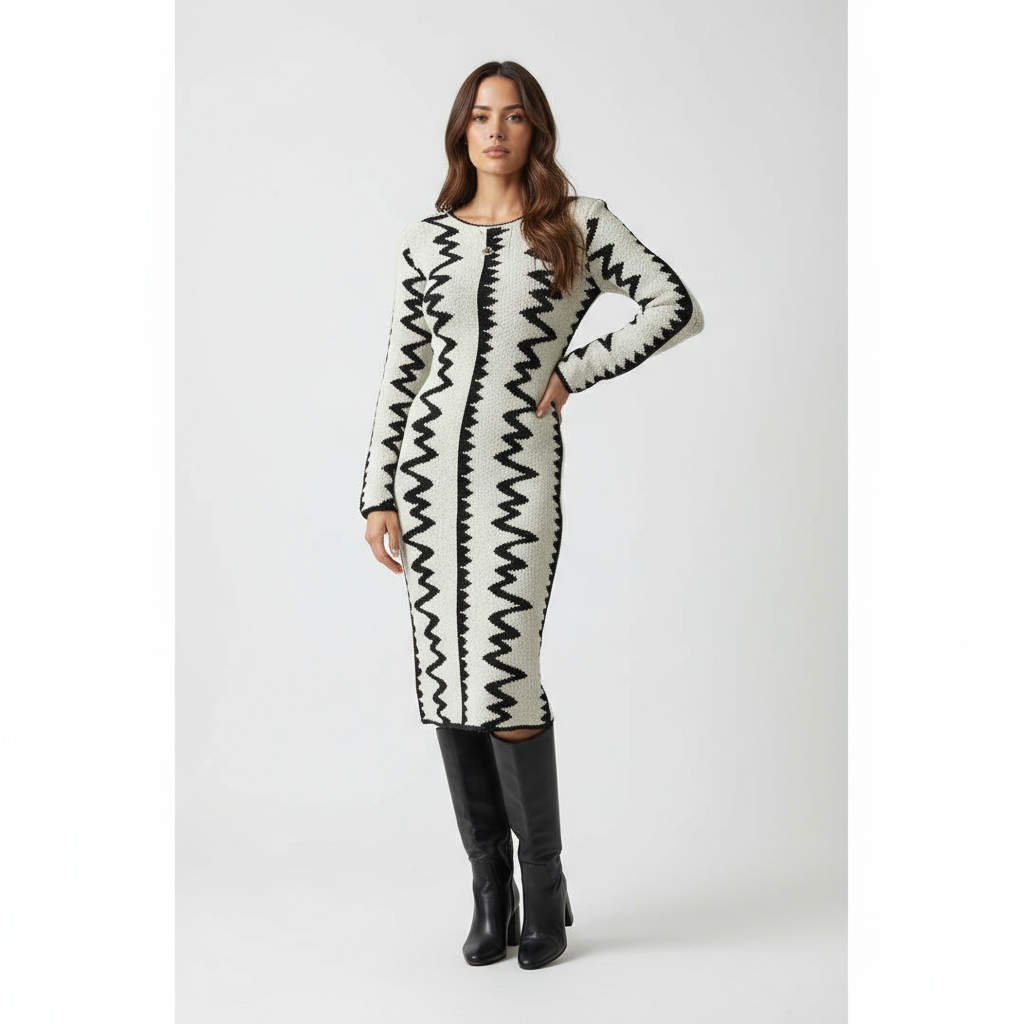 Knitwear dress