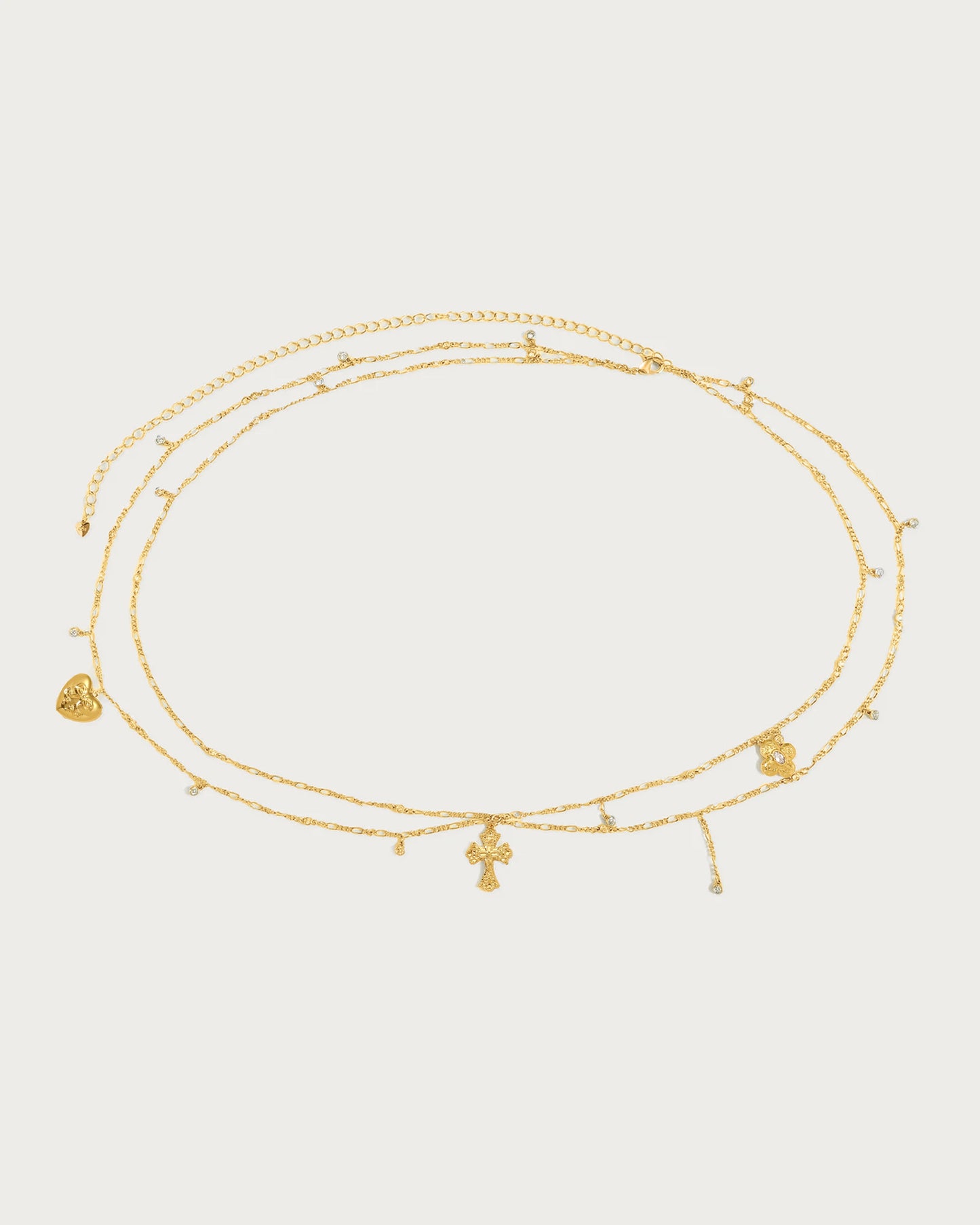 Sweet Girl Body Chain in Gold