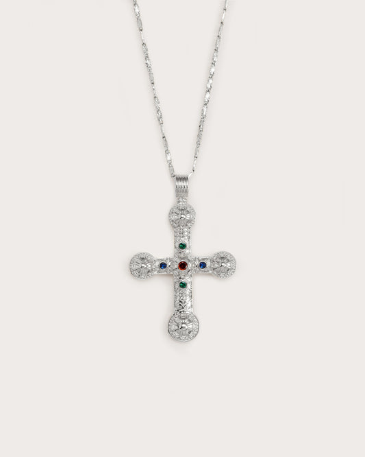 XL Cross Chain in Silver