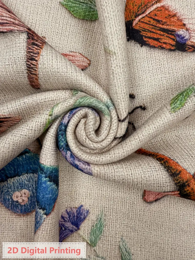 Butterfly flower sweater