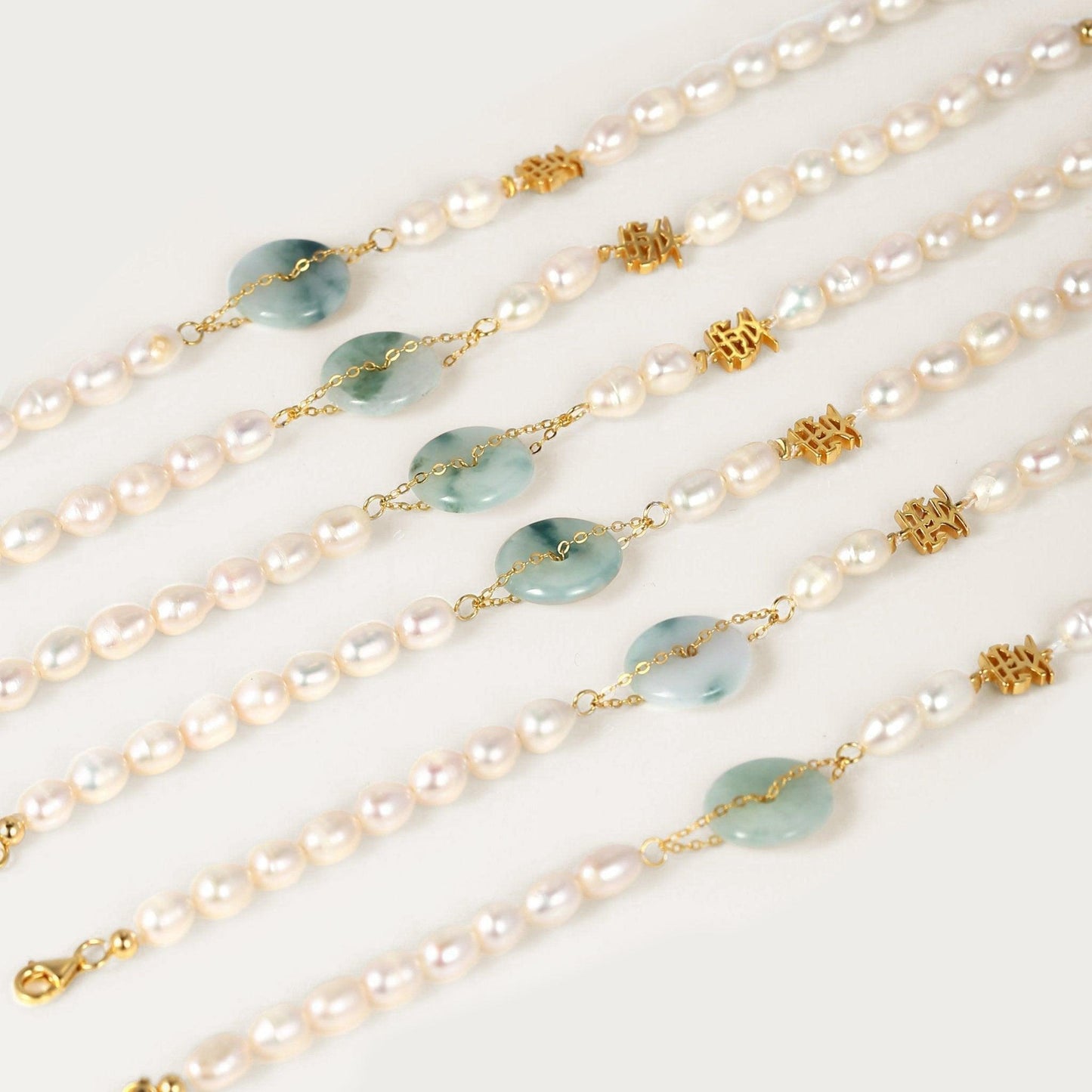 Jade Love Pearl Bracelet