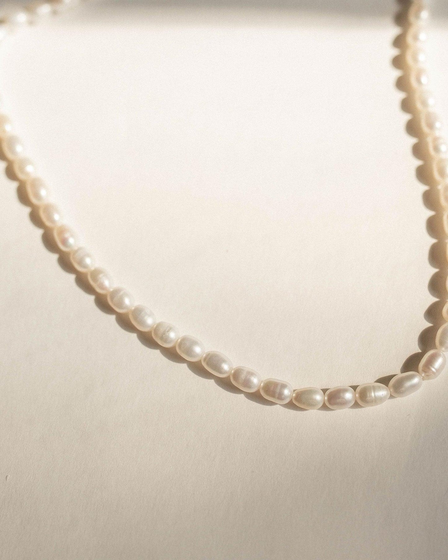 Natural Pearl Chain Necklace