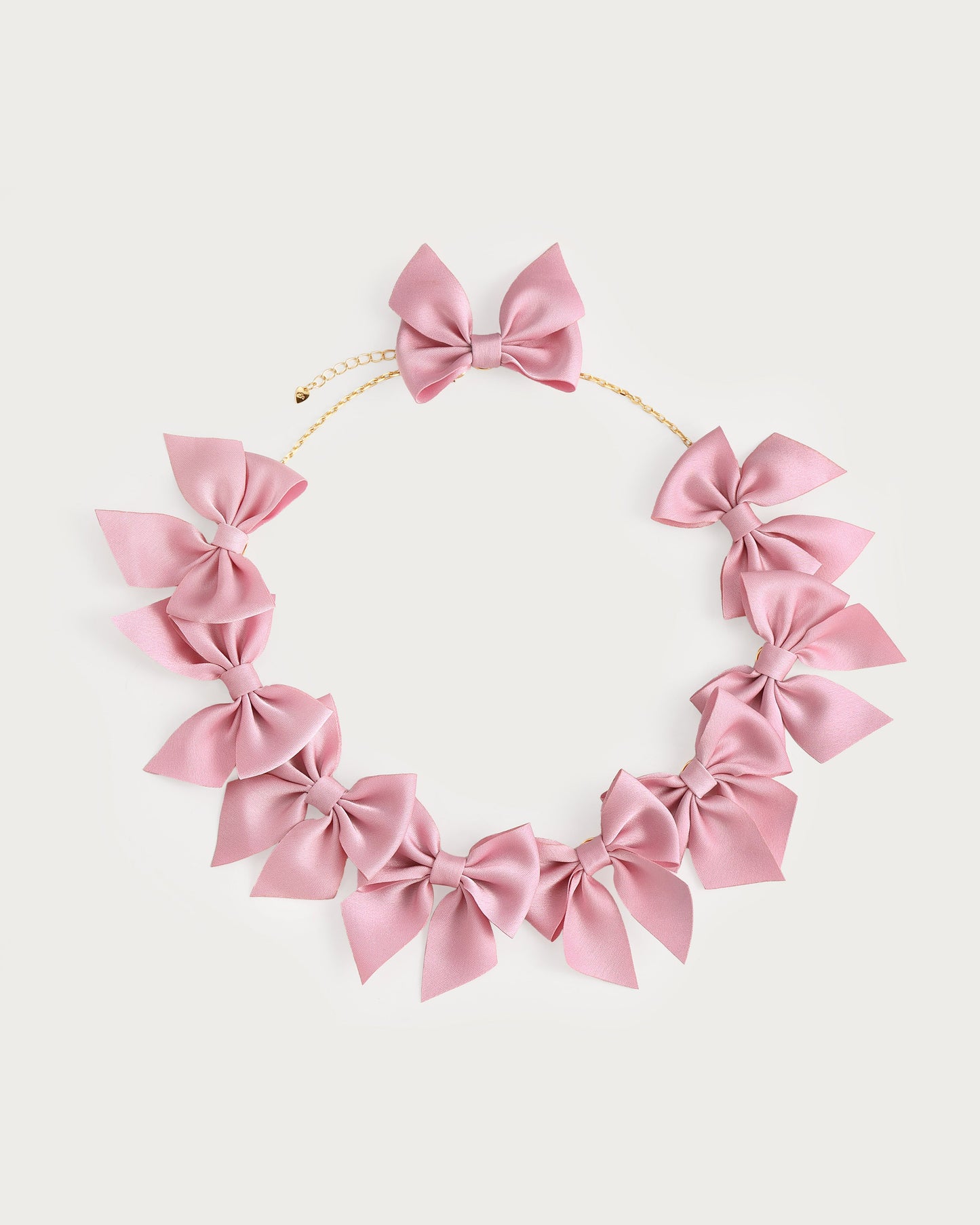 Polka Dot Bow Necklace