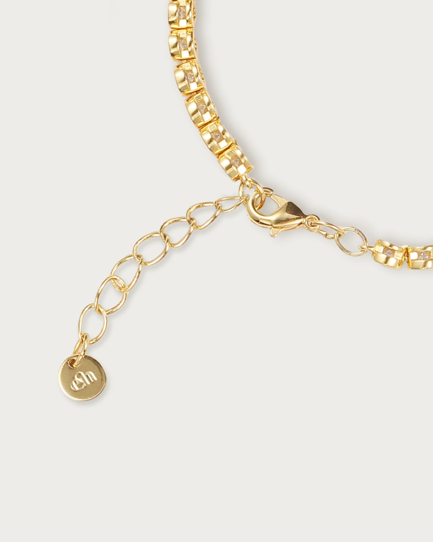 Emerald Tennis Bracelet in Gold
