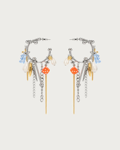 Cluster Color Earrings