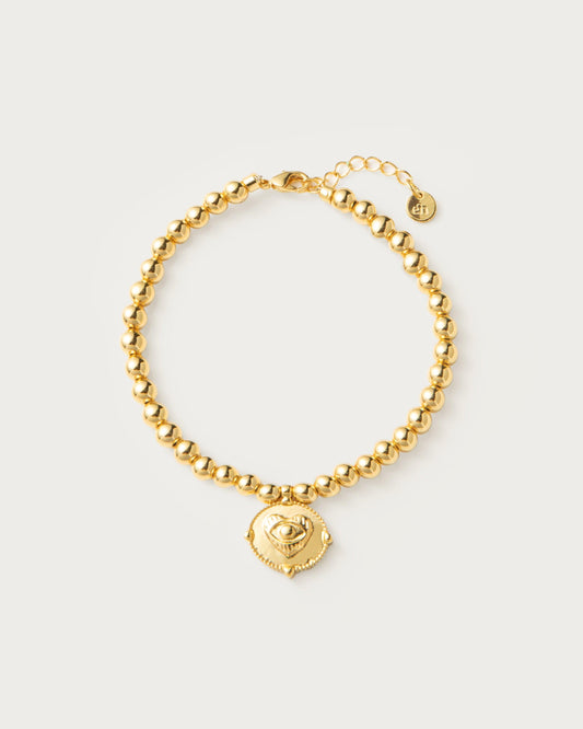 Evil Eye Ball Chain Bracelet
