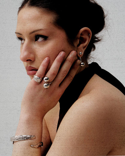 Calliope Ring in Silver