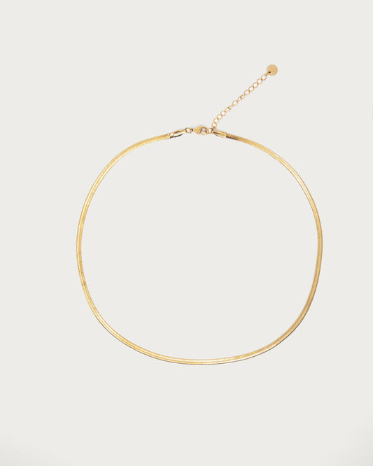 3mm Herringbone Chain Necklace