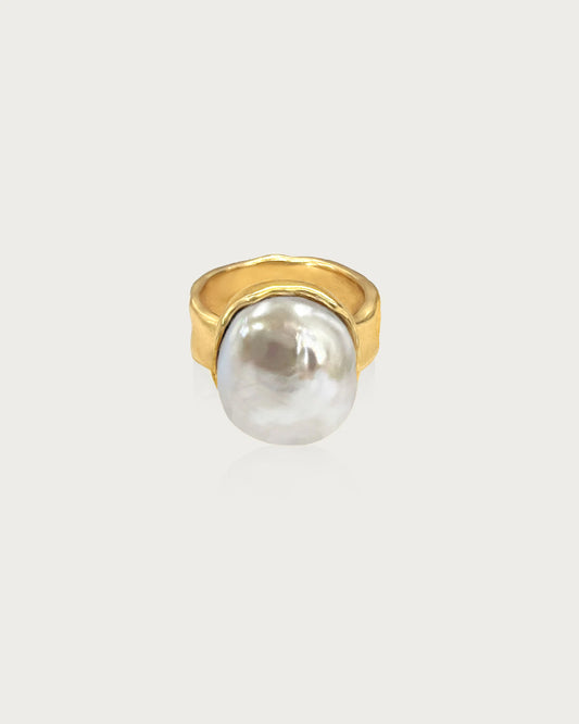 Gold Iris Ring