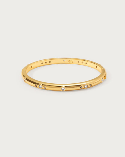 Dustlight Single Bangle in Silver