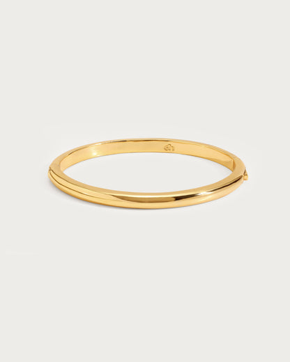 Dustlight Plain Bangle in Silver
