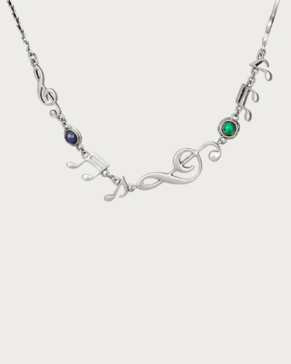Melody Necklace in Silver