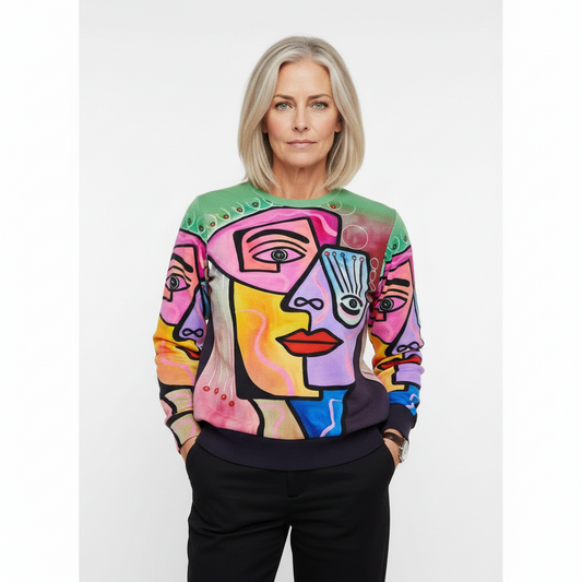 Art sweater