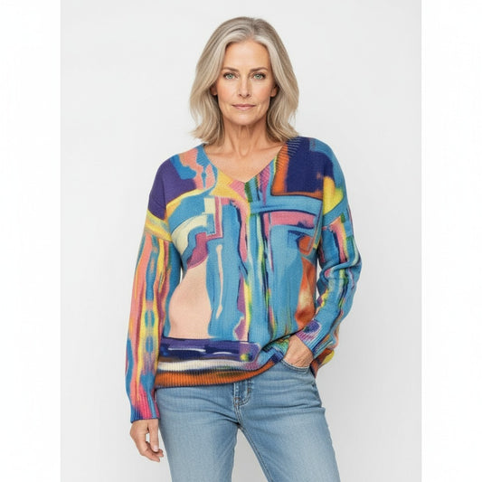 Colourful sweater