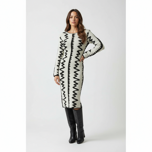 Knitwear dress
