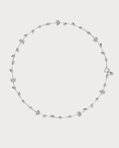 Petal Chain in Silver