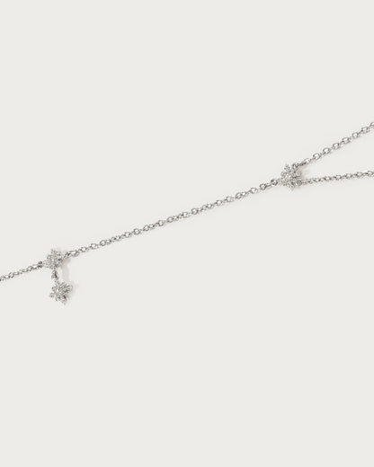 Twinkle Body Chain In Silver