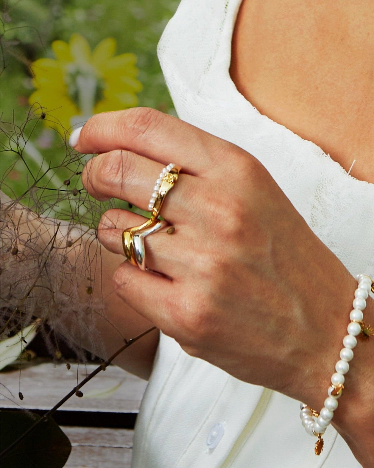 Ballerina Ring in Gold