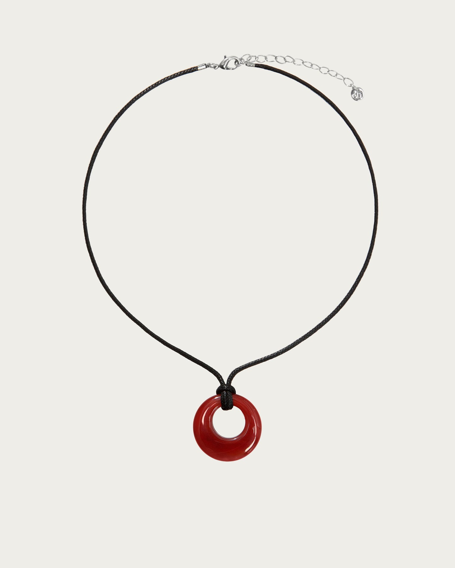 Carnelian Cord Necklace