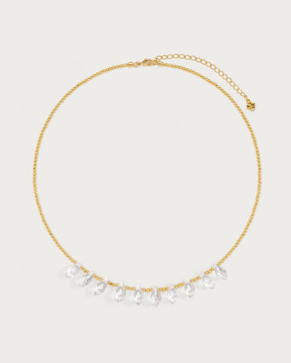 Crystal Raindrop Necklace