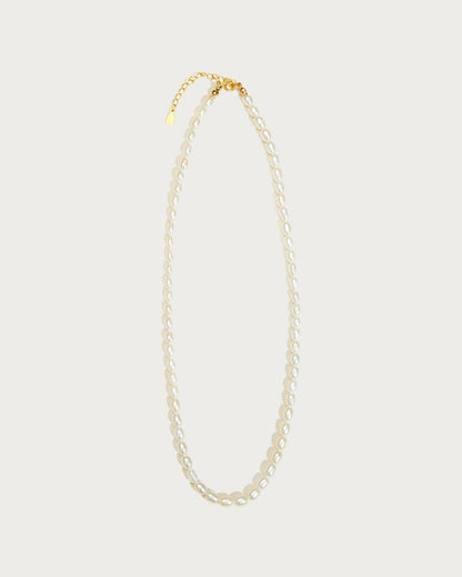 Natural Pearl Chain Necklace