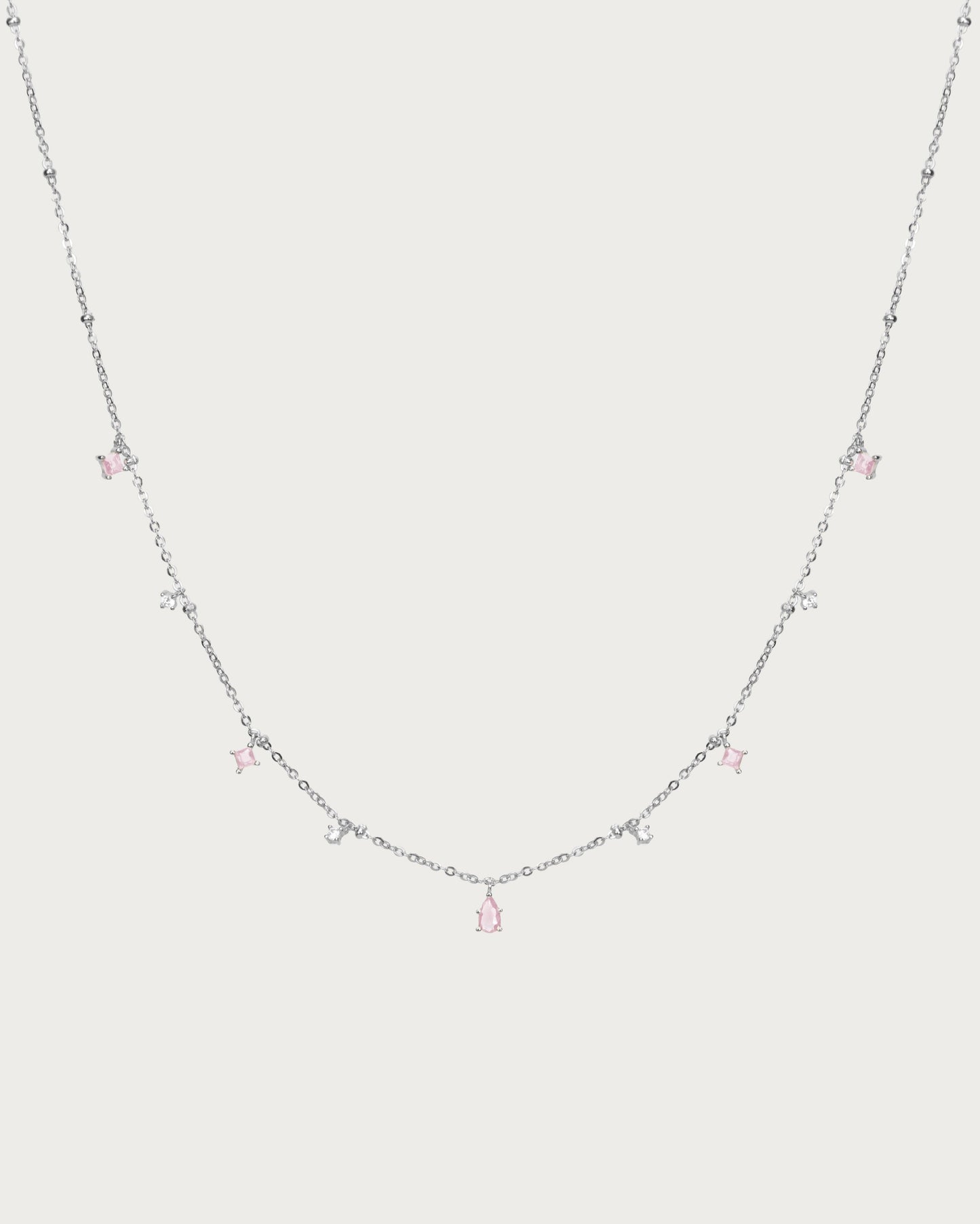 Elysee Necklace in Pink