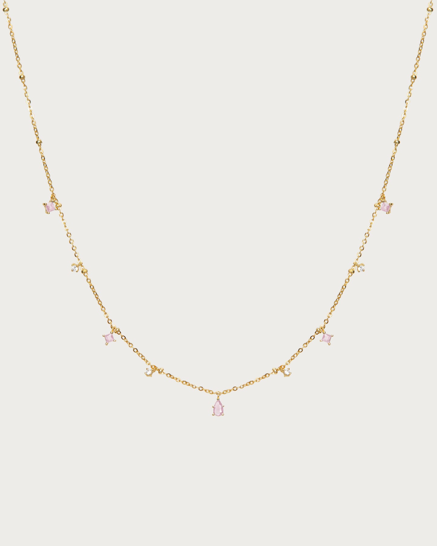 Elysee Necklace in Pink