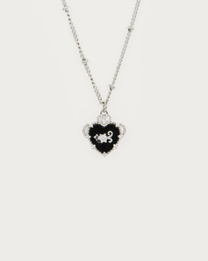 Mira Necklace in Silver
