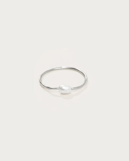 Thalassa Pearl Ring in Silver