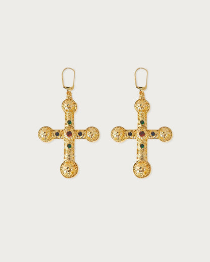 XL Cross Earrings